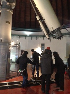 大赤道儀室と65センチ屈折望遠鏡